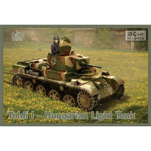 IBG MODELS: 1/72 Toldi I Hungarian Light Tank