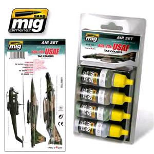 AMMO OF MIG: 60S-70S USAF TAC COLORS