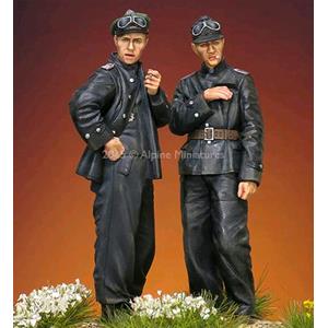 Alpine Miniatures: 1/35; SET di due carristi WSS, WWII (2 figurini)