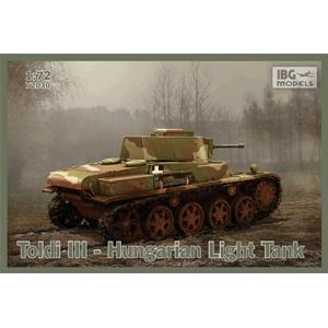 IBG MODELS: 1/72 Toldi III Hungarian Light Tank