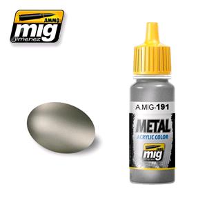 AMMO OF MIG: METAL ACRYLICS - acrylic paint 17ml - STEEL