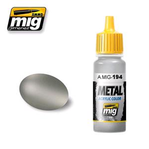 AMMO OF MIG: METAL ACRYLICS - colore acrilico 17ml - ALUMINUM
