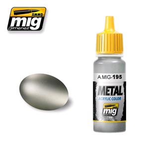 AMMO OF MIG: METAL ACRYLICS - acrylic paint 17ml - SILVER