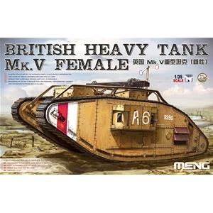 MENG MODEL: 1/35 British Heavy Tank Mk.V Female