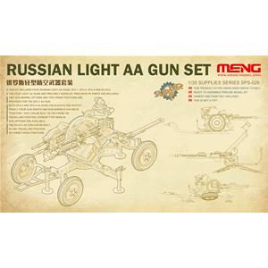 MENG MODEL: 1/35 Russian Light AA Gun Set