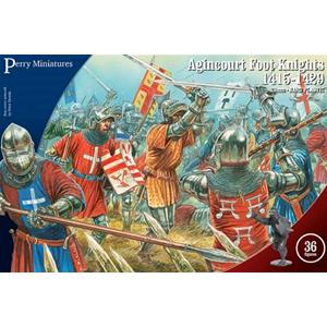 Perry Miniatures: 28mm; Agincourt Foot Knights (36 Knights/Men at Arms)