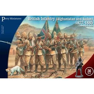 Perry Miniatures: 28mm; British Infantry in Afghanistan and Sudan 1877-85 (36 miniatures)