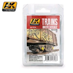 AK INTERACTIVE: TRAINS WEATHERING SET: UNDERCARRIAGE