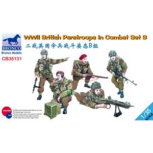 Bronco Models: 1/35; Paracadutisti inglesi WWII in combattimento, Set B