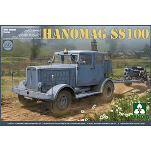 TAKOM MODEL: 1/35; WWII German Tractor Hanomag SS100