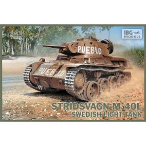 IBG MODELS: 1/72 Stridsvagn M/40 L Swedish light tank