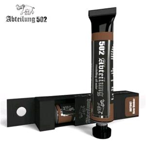 Abteilung502: 20ml oil color Raw Umber