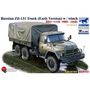 Bronco Models: 1/35; Russian Zil-131 Truck (Early Version) w / winch