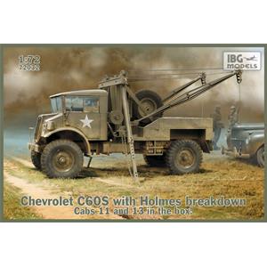 IBG MODELS: Chevrolet C60S with Holmes breakdown - 1/72 scale