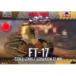 FIRST TO FIGHT: 1/72 Light tank FT 17 – 37mm