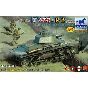 Bronco Models: 1/35; Skoda LT Vz35 & R-2 Tank  2in1 (Eastern European Axis forces)
