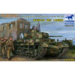 Bronco Models: 1/35; Turan I Hungarian Medium Tank 40.M