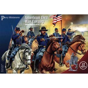 Perry Miniatures: 28mm; American Civil War Cavalry ( box of 12 figures)