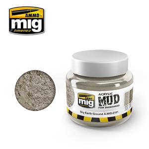AMMO OF MIG: DRY EARTH GROUND acrylic product - 250ml