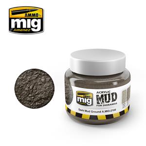 AMMO OF MIG: DARK MUD GROUND acrylic product - 250ml