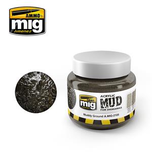 AMMO OF MIG: MUDDY GROUND acrylic product - 250ml