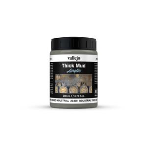 Vallejo Diorama Effects Thick Mud Textures Industrial Thick Mud  200 ml