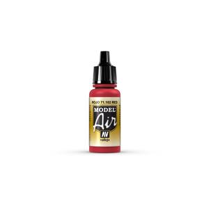 Vallejo Model Air Color Red 17 ml