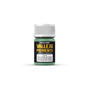 Vallejo PIGMENT: Chrome Oxide Green - 30 ml.