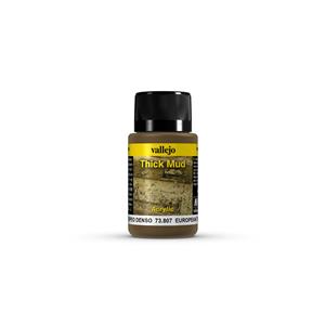 Vallejo Weathering Effects Thick Mud European Thick Mud 40 ml