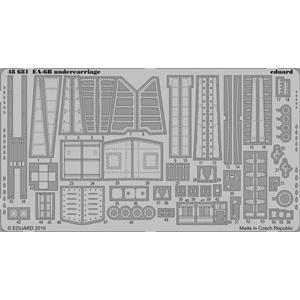 EDUARD: 1/48; EA-6B undercarriage (for kit KINETIC) - photoetched set