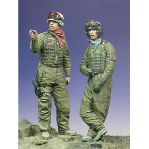 Alpine Miniatures: 1/35; OIF US Tank Crew set (2 fig)
