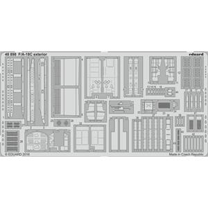 EDUARD: 1/48 ; F/A-18C exterior - per kit KINETIC