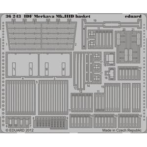 EDUARD: 1/35; IDF Merkava Mk.IIID basket (per kit MENG) - set fotoincisioni