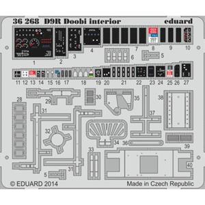 EDUARD: 1/35 ; Doobi Bulldozer interior - colour - per kit MENG