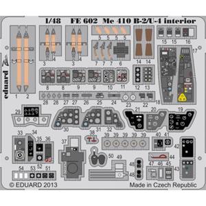 EDUARD: 1/48; Me 410B-2/U-4 S.A. (for kit MENG) - photoetched set