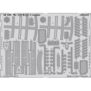 EDUARD: 1/48; Me 410B-2/U-4 engine (for kit MENG) - photoetched set
