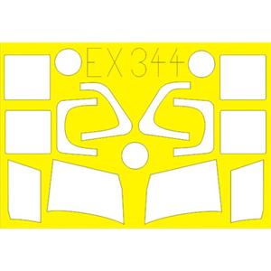 EDUARD: 1/48; C-2 (Masking sheet - die-cut adhesive for kit KINETIC)