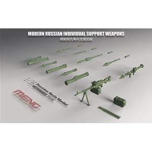 MENG MODEL: 1/35; MODERN RUSSIAN INDIVIDUAL SUPPORT WEAPONS