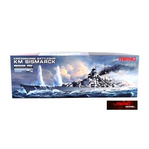 MENG MODEL: 1/700; Kriegsmarine Battleship KM Bismarck