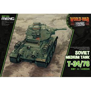 MENG WORLD WAR TOONS: SOVIET MEDIUM TANK T-34/76 (cartoon model)