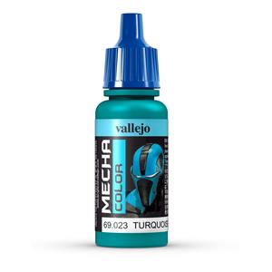 Vallejo MECHA Color: acrylic color 17 ml; Turquoise