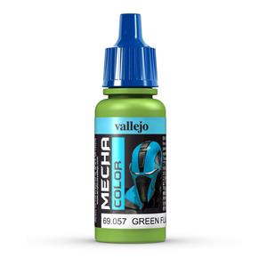Vallejo MECHA Color: colore acrilico 17 ml; Green Fluorescent