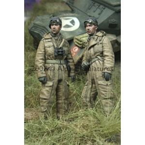 Alpine Miniatures: 1/35; WW2 British Tank Crew Set (35048+35049)