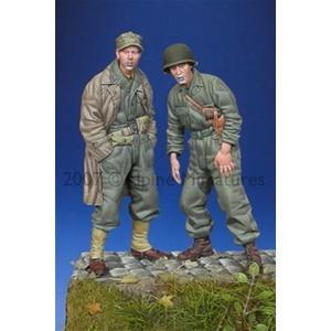 Alpine Miniatures: 1/35; WW2 US Tank Crew Set