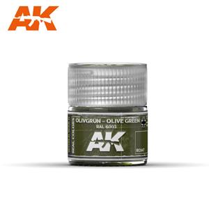 AK INTERACTIVE: Olivgrün-Olive Green RAL 6003 10ml colore acrilico lacquer REAL COLOR