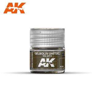 AK INTERACTIVE: Gelboliv (Initial)  RAL 6014  10ml colore acrilico lacquer REAL COLOR