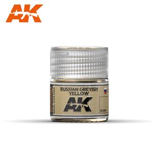 AK INTERACTIVE: Russian Greyish Yellow 10ml colore acrilico lacquer REAL COLOR