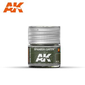 AK INTERACTIVE: Spanish Green 10ml colore acrilico lacquer REAL COLOR