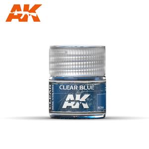 AK INTERACTIVE: Clear Blue 10ml colore acrilico lacquer REAL COLOR