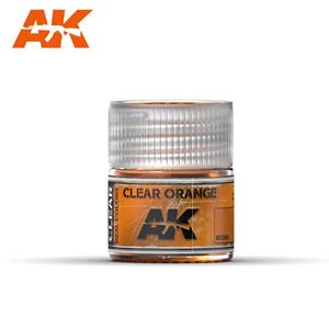 AK INTERACTIVE: Clear Orange 10ml acrylic lacquer REAL COLOR